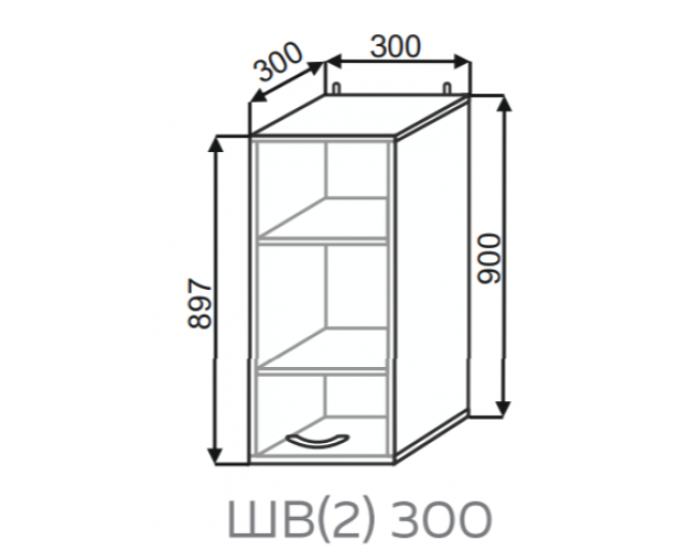 Шкаф ШВ2 300